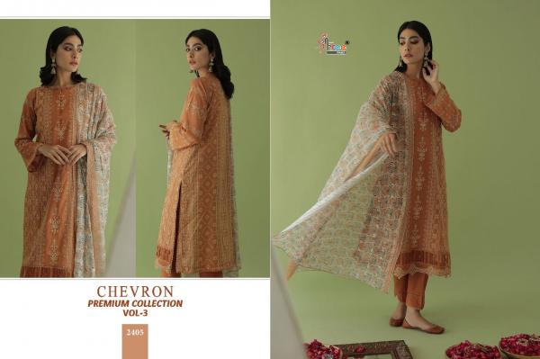 Shree Chevron Premium Collection 3 Cotton Designer Pakistani Salwar Suits